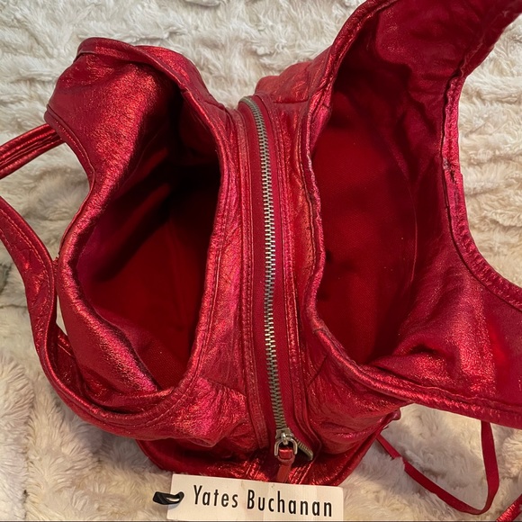 Red Metallic Bag - Picture 3 of 10